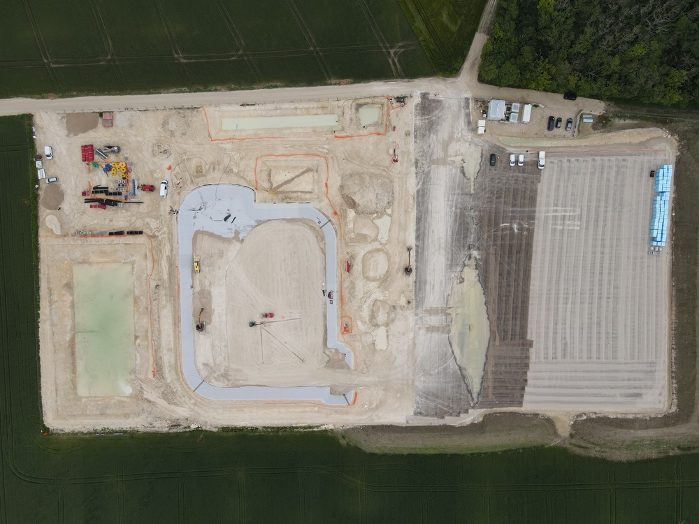 étanchéité unité de méthanisation des 6 fermes à Girolles (45)