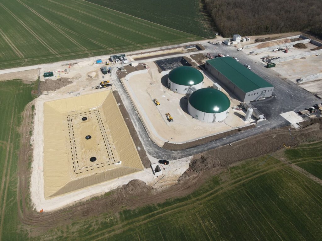 étanchéité unité de méthanisation des 6 fermes à Girolles (45)